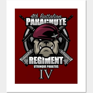 Parachute Regiment - 4th Battalion Posters and Art